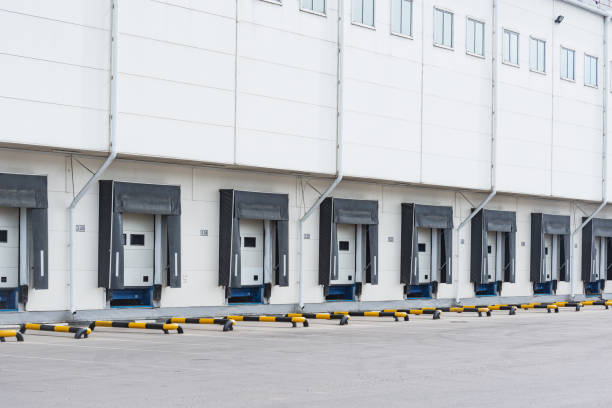 istock Gates of the big storage. 1660009381