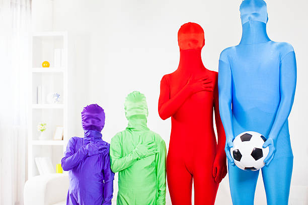 istock Diversity of soccer fans. 166006810