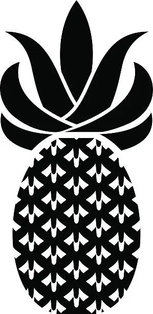 Vector illustration of Pineapple