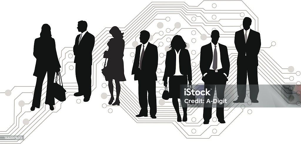 BusinessElectronics - clipart vectoriel de Adulte libre de droits