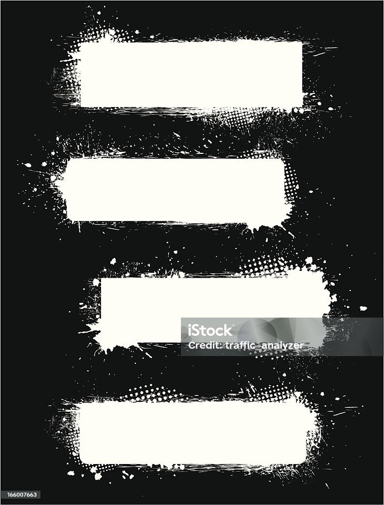 Abstract Grunge Banner - Lizenzfrei Abstrakt Vektorgrafik