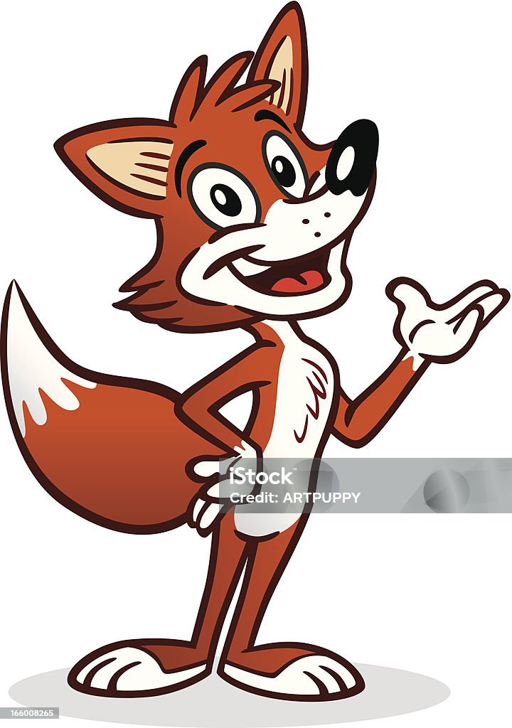 Fox Presenting Great illustration of a red fox presenting. Perfect for a nature illustration. EPS and JPEG files included. Be sure to view my other illustrations, thanks! Fox stock vector