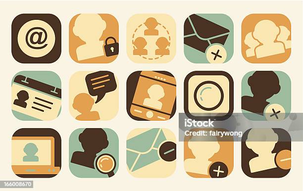 Social Media Icons Stock Illustration - Download Image Now - Communication, Computer, Connection