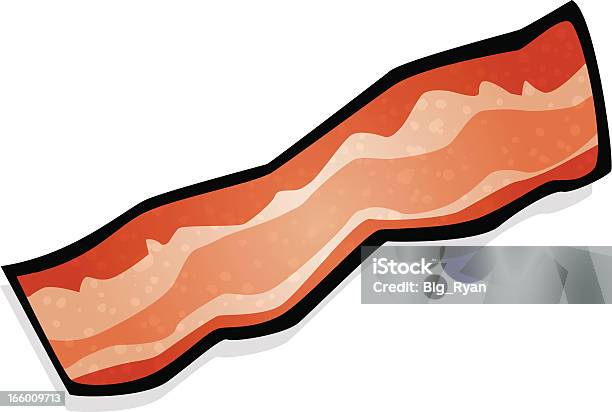 Bande De Bacon Vecteurs libres de droits et plus d'images vectorielles de Bacon - Bacon, Cartoon, Illustration