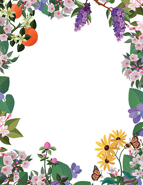 May Border 2,300+ May Flowers Stock Illustrations, Royalty-Free Vector Graphics ...