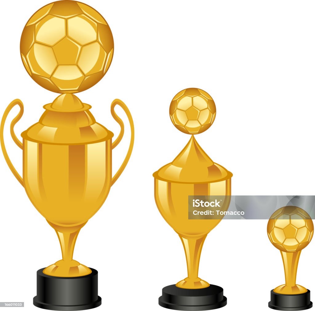 Troféu de futebol - Vetor de Evento de futebol internacional royalty-free