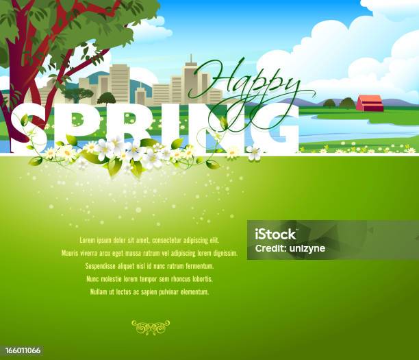 美しい春の背景 - まぶしいのベクターアート素材や画像を多数ご用意 - まぶしい, イラストレーション, グリーティングカード
