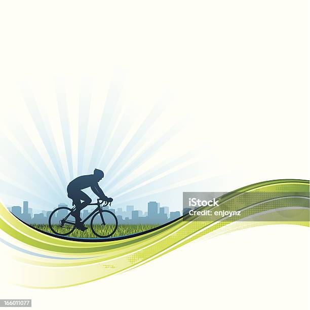 Cycling Flow Hintergrund Stock Vektor Art und mehr Bilder von Sport - Sport, Außenaufnahme von Gebäuden, Bauwerk