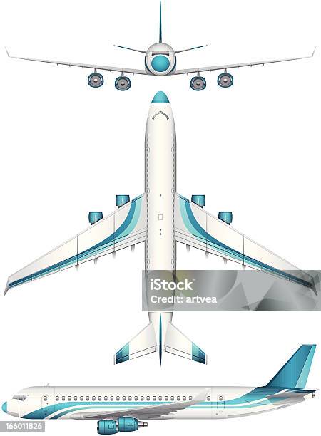 Ilustración de Juego De Avión y más Vectores Libres de Derechos de Ala de avión - Ala de avión, Avión, Planear