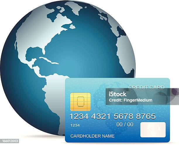 국제 신용 카드 개념에 대한 스톡 벡터 아트 및 기타 이미지 - 개념, 개념과 주제, 구
