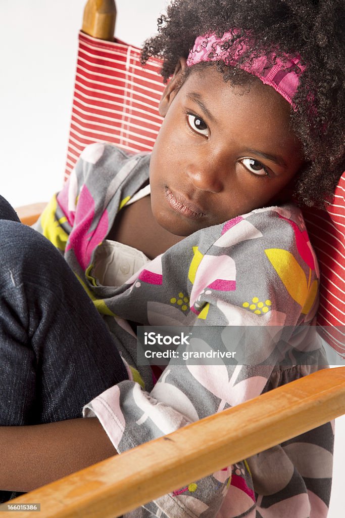 Mignon de cinq ans, les filles afro-américaine - Photo de Afro-américain libre de droits