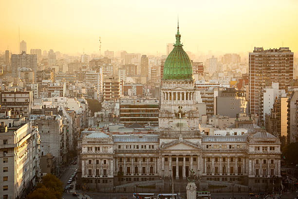 Argentina Buenos Aires aerial view of Palacio Del Congreso http://farm3.static.flickr.com/2566/4167712704_54fe3d8f96_o.jpg buenos aires stock pictures, royalty-free photos & images