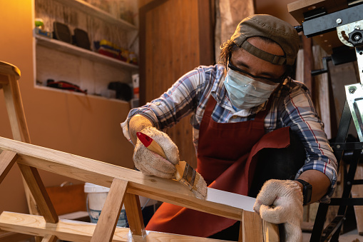 Craftsman Painting, Carpenter woodworking