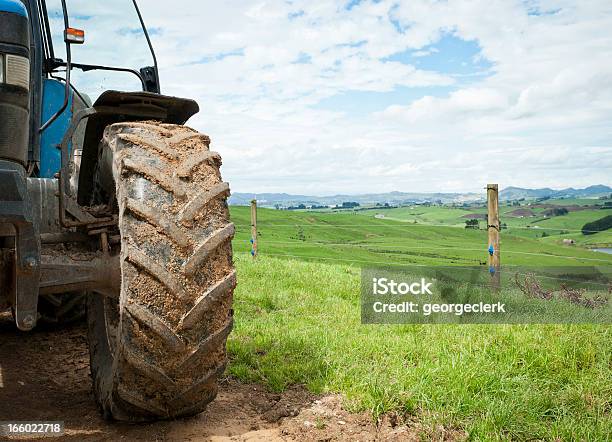 Agriculture Backdrop Stock Photo - Download Image Now - Tractor, New Zealand, Farm