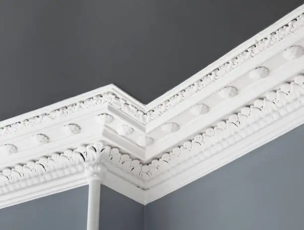 Photo of Traditional Ceiling Cornice Moulding