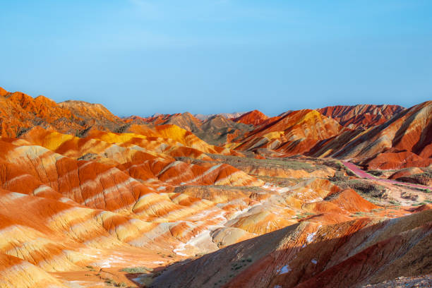 istock Zhangye colorful danxia landform scenic spot, China 1660285396