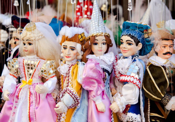 istock Puppets for Sale in Prague 166029289