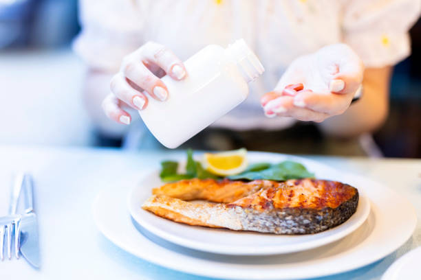 Vitamins, nutritional supplements, healthy lifestyle concept.