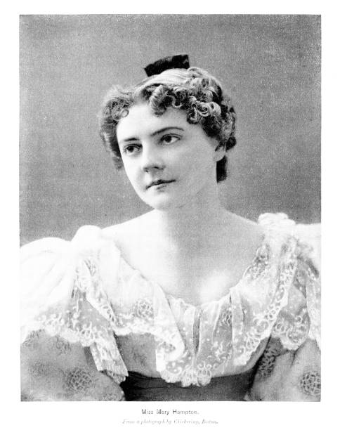 istock Mary Hampton Portrait, American Actress and Singer, 19th Century 1660355021