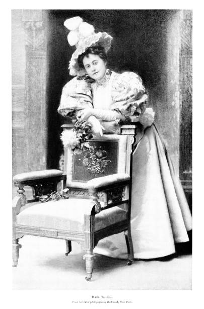 istock Marie Valleau Portrait, American Actress, 19-20th Century 1660355026
