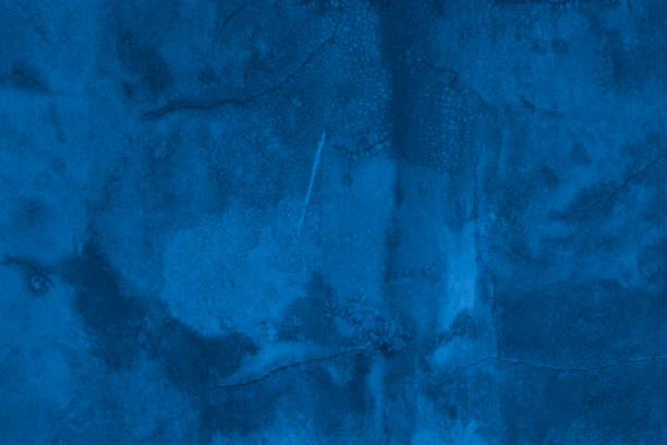 istock Old wall pattern texture cement blue dark abstract  blue color design are light with black gradient background. 1660357087