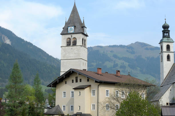 istock Church in Kitzbuhel Austria 166036513