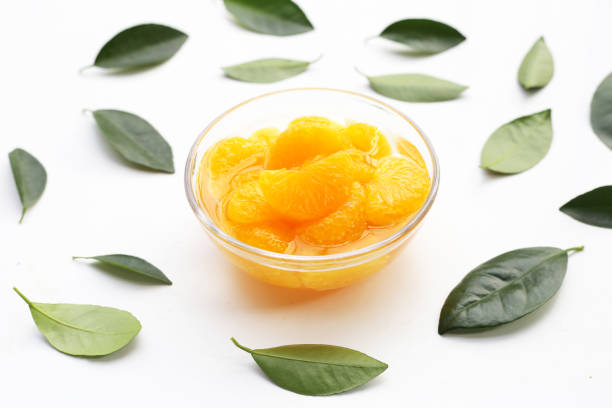 istock Mandarin orange in sweet syrup 1660385412