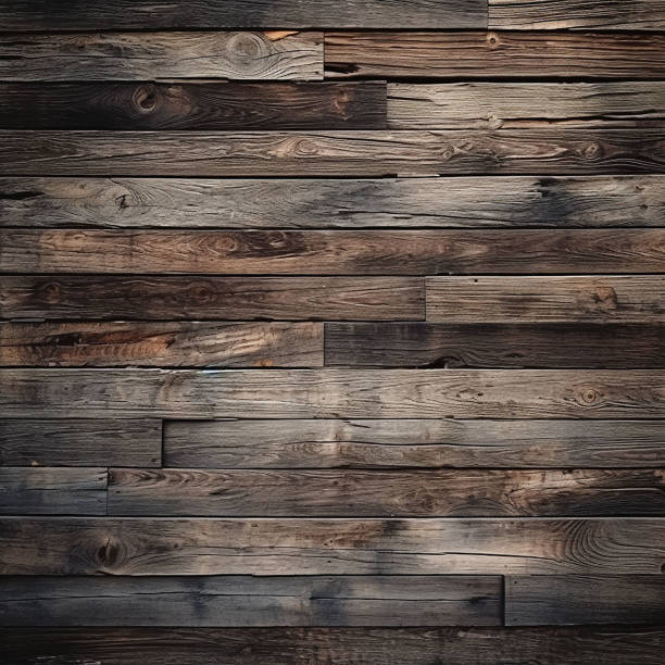 istock Wooden wall background or texture. Old wood planks pattern. 1660400824