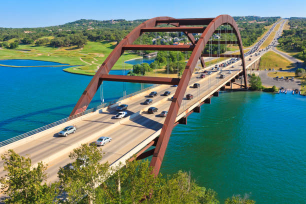 istock Pennybacker 360 bridge - Austin Texas 166041516