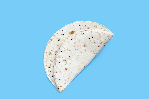 istock Quinoa tortilla wraps on white background 1660447464