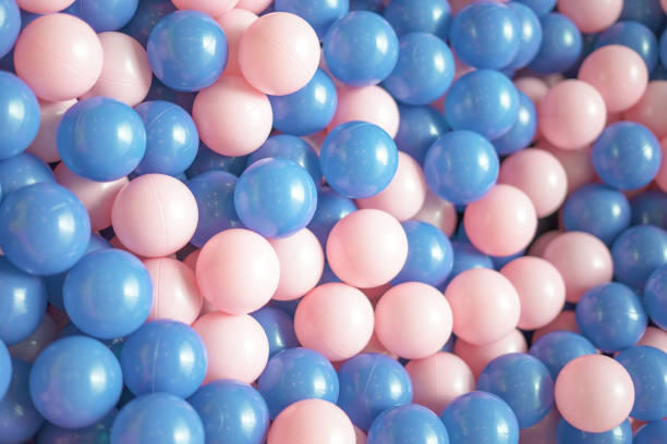 istock Lots of pink and blue balls background 1660478398