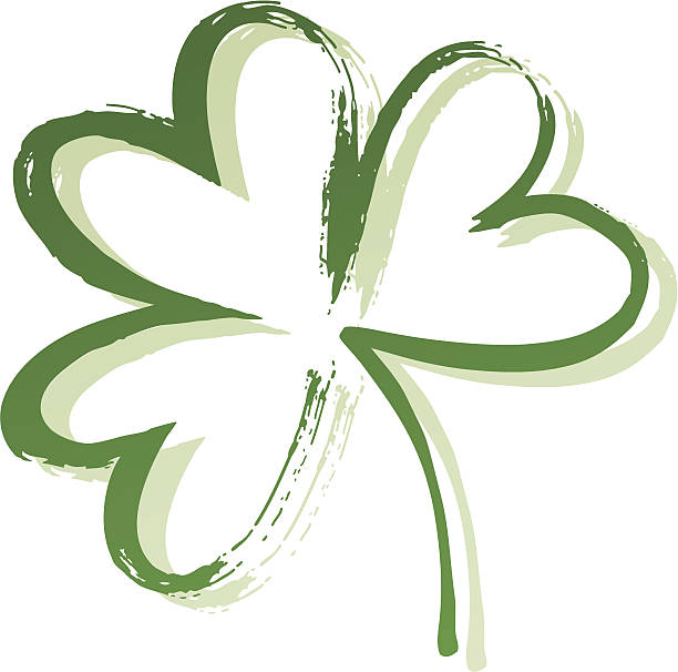 ilustrações, clipart, desenhos animados e ícones de shamrock - st patricks day illustrations