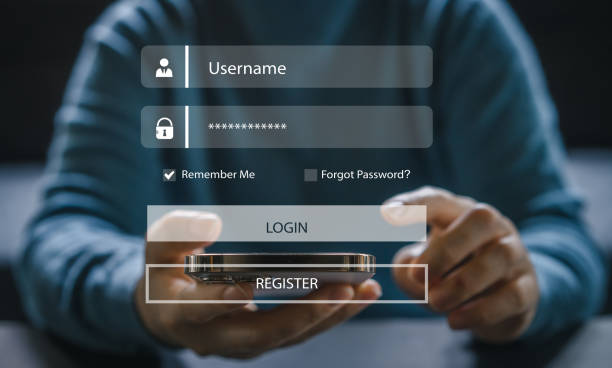 istock People use phone security scanning protect concept, technology digital futuristic, username, privacy, privacy login, password, cyber security, cloud online technology to protect client IT lock.security 1660529198