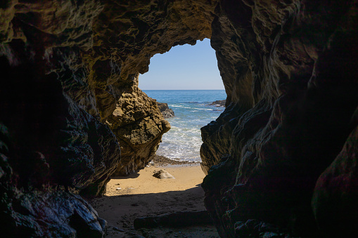 A cave in Malibu, California