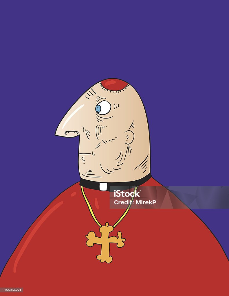 old bishop - Royalty-free Bispo - Clero arte vetorial