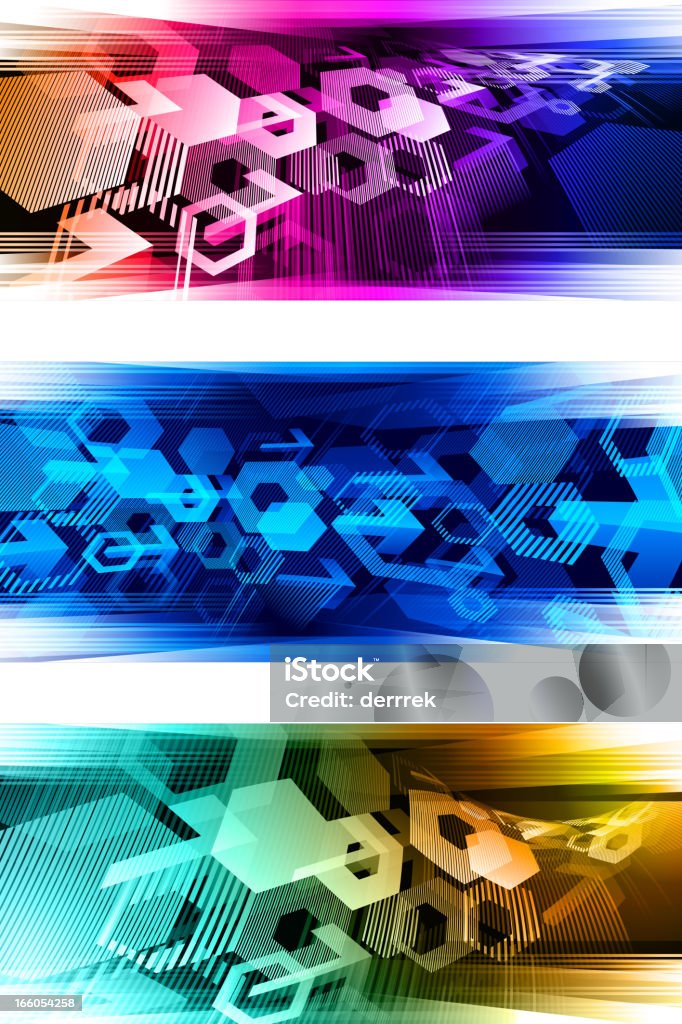 Abstracte Banner Abstract Banners Stock Illustration - Download Image Now - Abstract ...