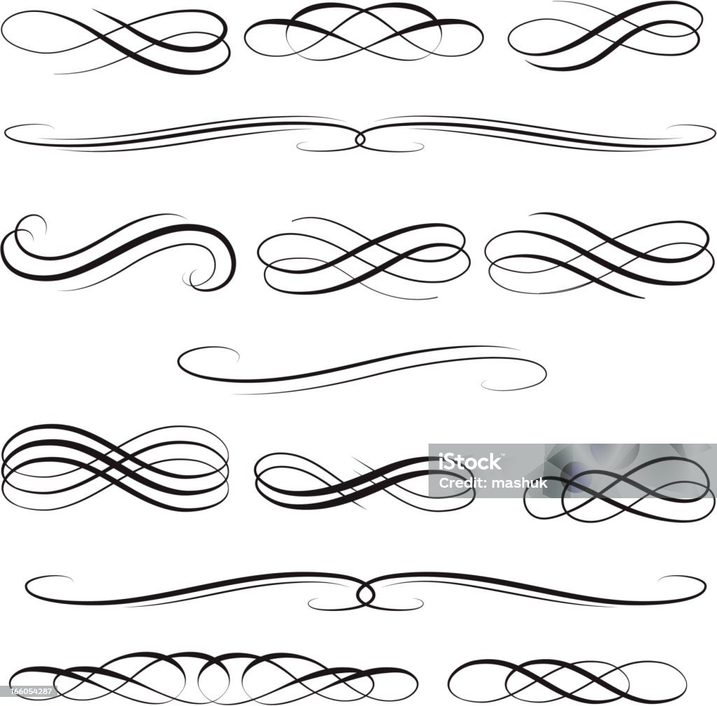 Symétrie des éléments de design - clipart vectoriel de Objet décoratif libre de droits