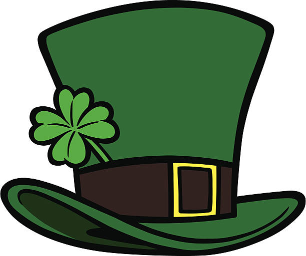 Top St Patrick Day Hat Stock Vectors, Illustrations & Clip Art