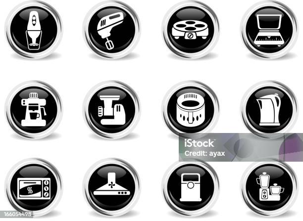 Küchenutensilien Iconset Stock Vektor Art und mehr Bilder von Ausrüstung und Geräte - Ausrüstung und Geräte, ClipArt, Designelement