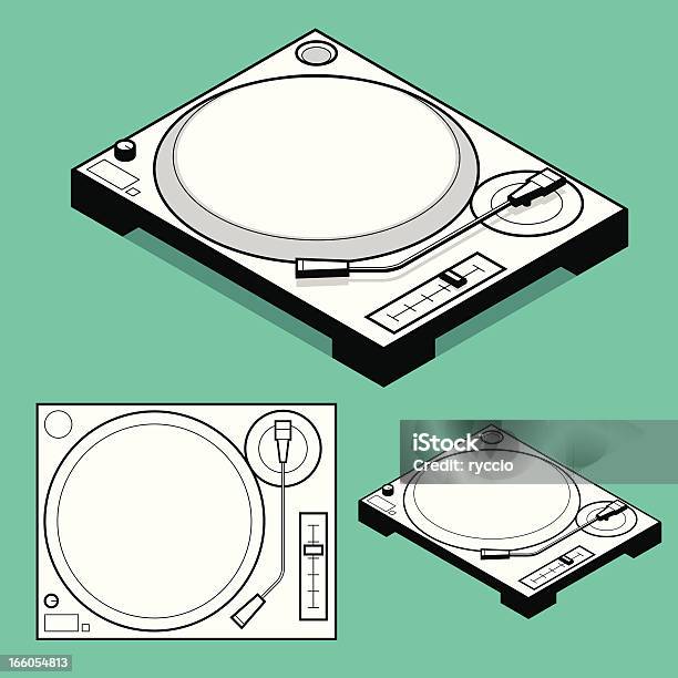 アイソメトリックディージェイセット低電力ミキサ - ディスクのベクターアート素材や画像を多数ご用意 - ディスク, DJ, LPレコード