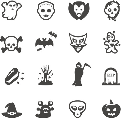 Mobico collection - Fear and Horror icons.