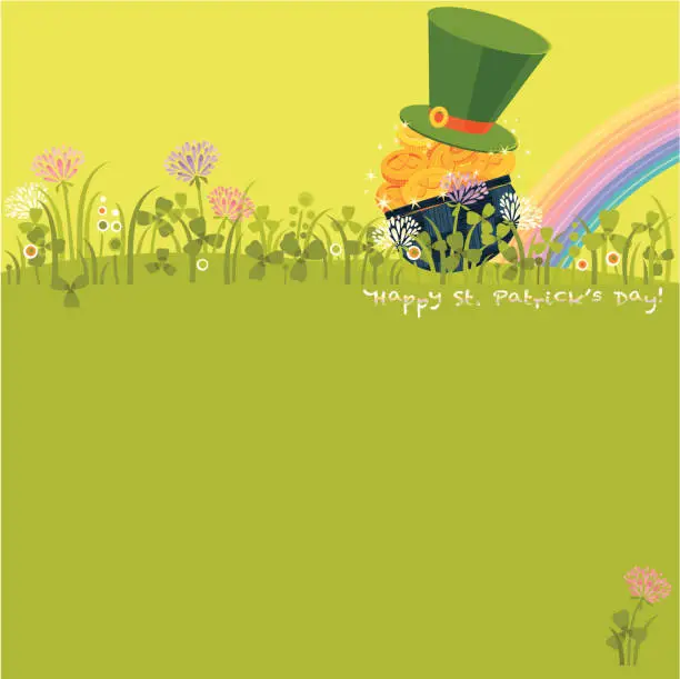 Vector illustration of Happy St. Patrick's Day!