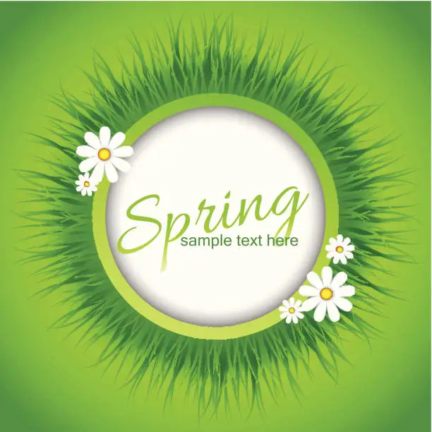 Vector illustration of Spring background