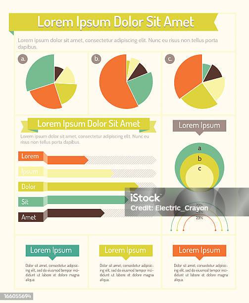 Vetores de Elementos Para Infográficos e mais imagens de Amarelo - Amarelo, Arco-íris, Balão - Símbolo Ortográfico