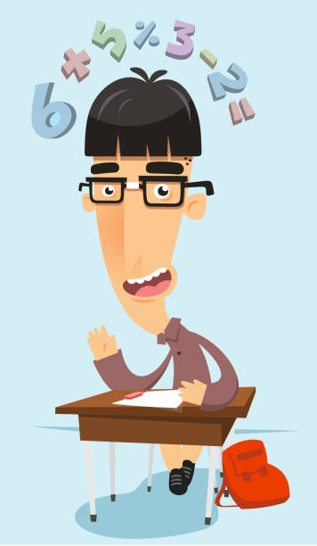 Nerdy Math 50+ Nerd Mathematical Symbol Mathematics Brain Stock Photos, Pictures ...