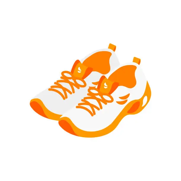 Vector illustration of Sports Shoes.