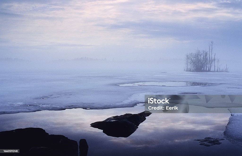 Lago ghiaccio di fusione - Foto stock royalty-free di Acqua