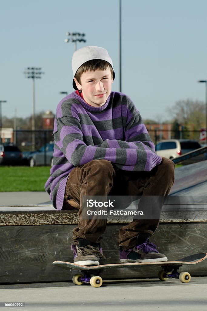 Lo skater che è in te - Foto stock royalty-free di Adolescente