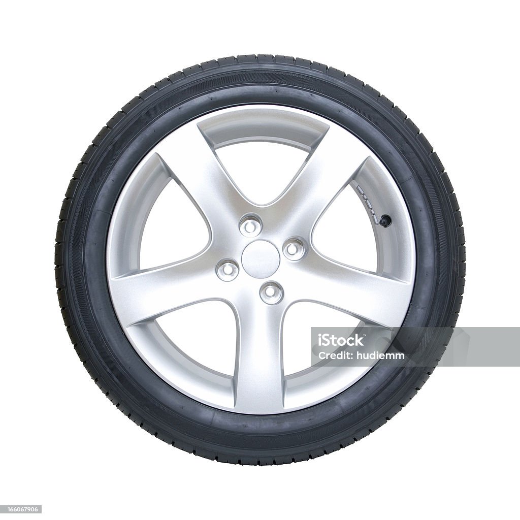 타이어, 휠 (클리핑 경로가! 흰색 바탕에 흰색 배경 - 로열티 프리 타이어 스톡 사진