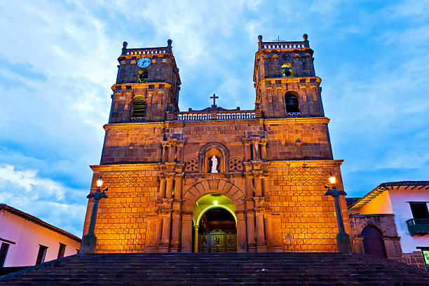 The Main Cathedral In Barichara, Colombia